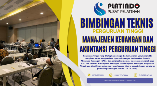 Bimtek Manajemen Keuangan dan Akuntansi Perguruan Tinggi