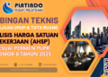 Bimtek Analisis Harga Satuan Pekerjaan (AHSP) Sesuai PERMEN PUPR No. 8 Tahun 2023