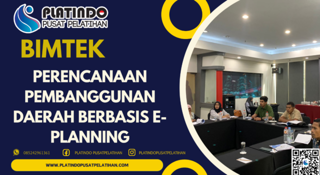 Bimtek Perencanaan Pembangunan Daerah Berbasis e-Planning