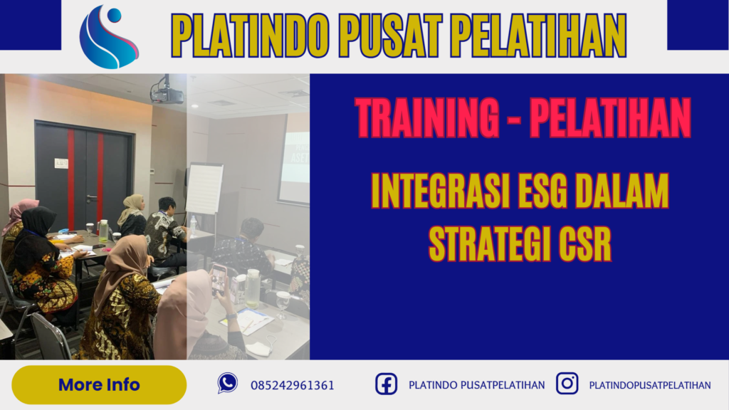 Pelatihan Integrasi ESG dalam Strategi CSR