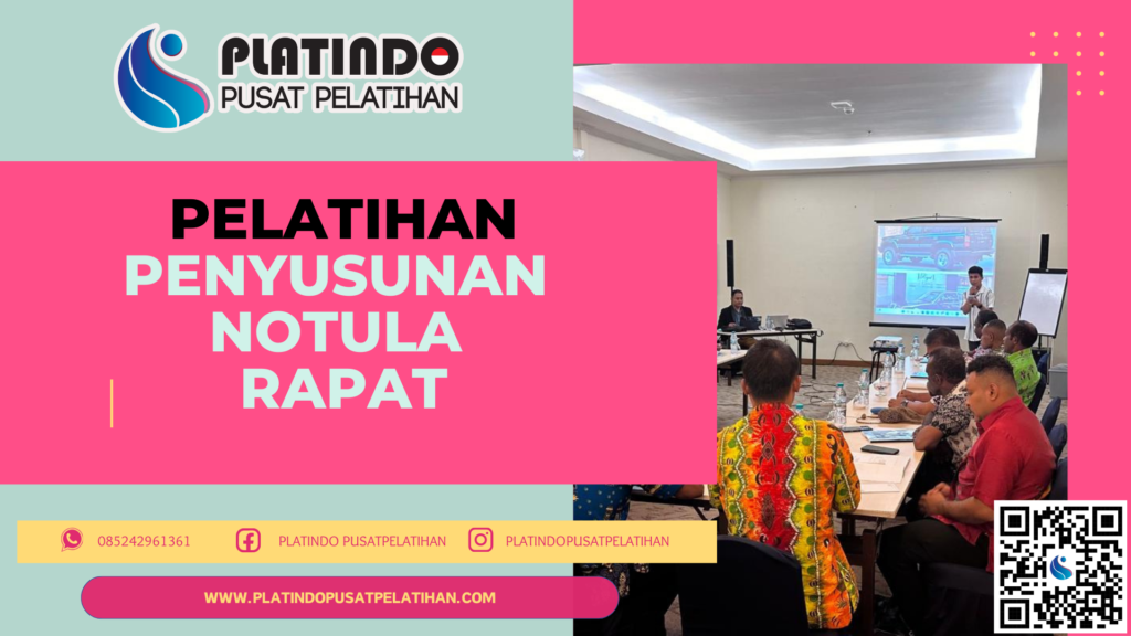 Pelatihan Penyusunan Notula Rapat