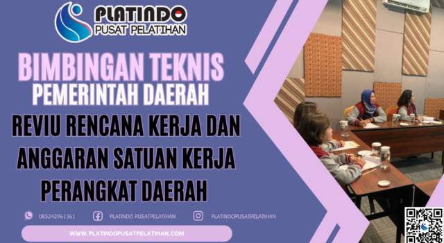 Bimtek Reviu Rencana Kerja dan Anggaran Satuan Kerja Pemerintah Daerah