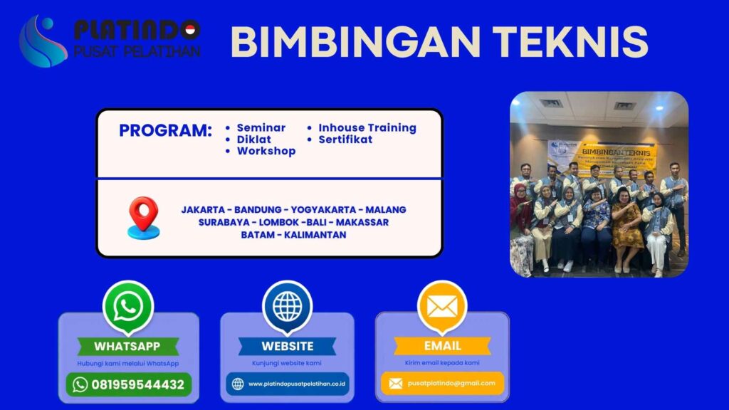 Bimbingan Teknis Sistem Administrasi Kepegawaian Dan Strategi Peningkatan Kinerja ASN Dalam Mewujudkan ASN BerAKHLAK Di Lingkungan Dinas Kesehatan Jadwal Terlengkap 2026