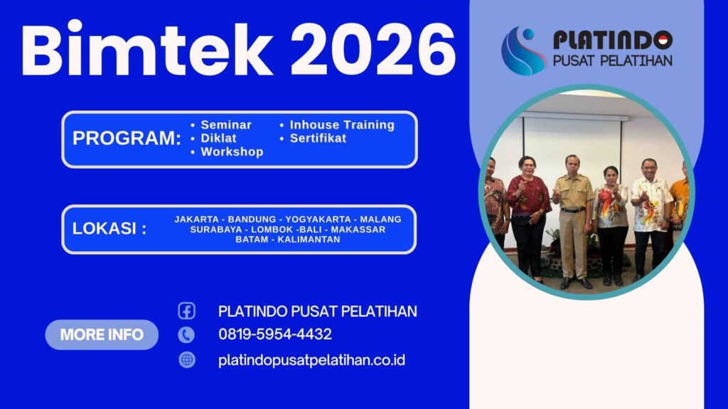 Bimtek Pelatihan Perizinan Berusaha DPMPTSP Komprehensif 2026 Terbaru Sesuai Peraturan Menteri Investasi