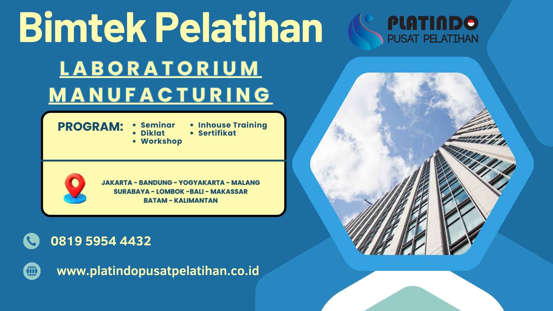 Bimtek Pelatihan Laboratorium Manufacturing Tahun 2026 Regulasi Terbaru Jadwal Terlengkap