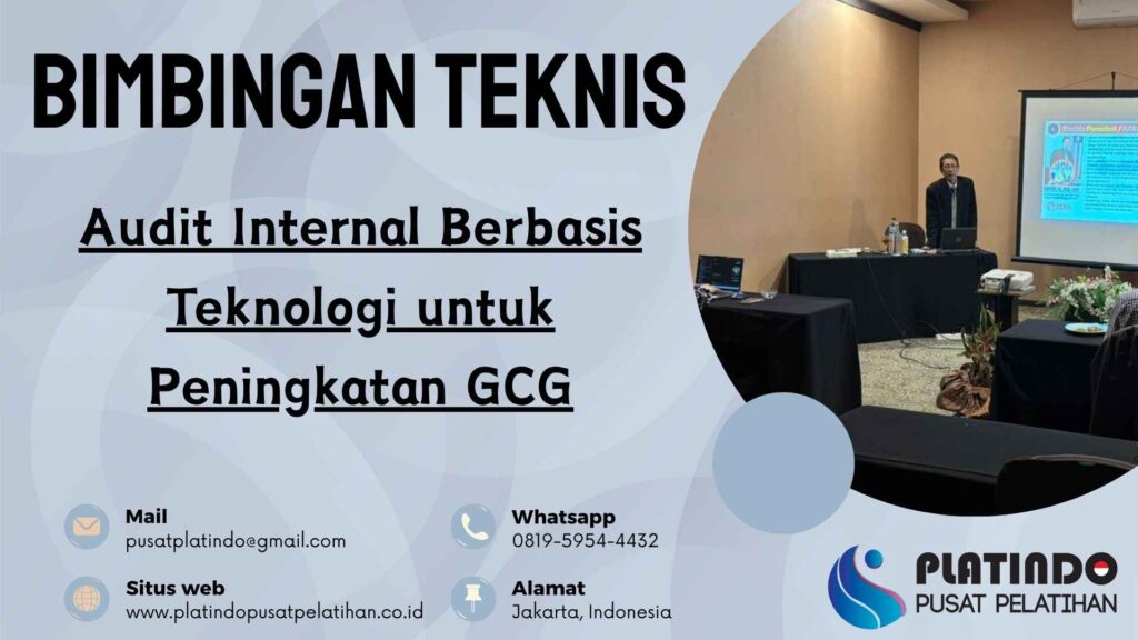 Bimtek Pelatihan Audit Internal Berbasis Teknologi untuk Peningkatan GCG Tahun 2026 Regulasi Terbaru