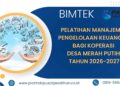 Bimtek Pelatihan Manajemen Pengelolaan Keuangan bagi Koperasi Desa Merah Putih Tahun 2026–2027 Regulasi Terbaru