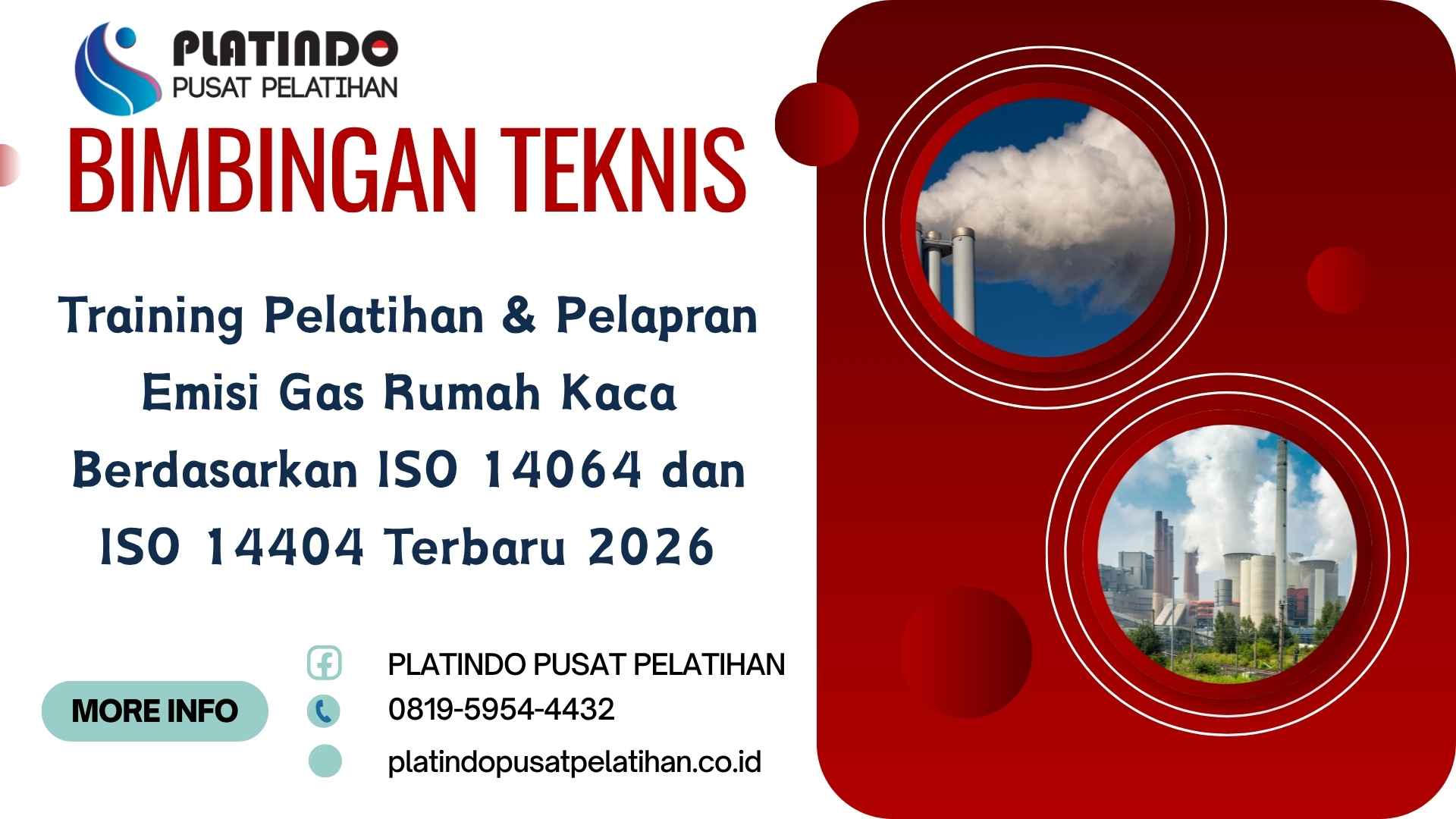 Bimtek Training Pelatihan Emisi Gas Rumah Kaca ISO 14064 Tahun 2026 Materi Terbaru Jadwal Terlengkap