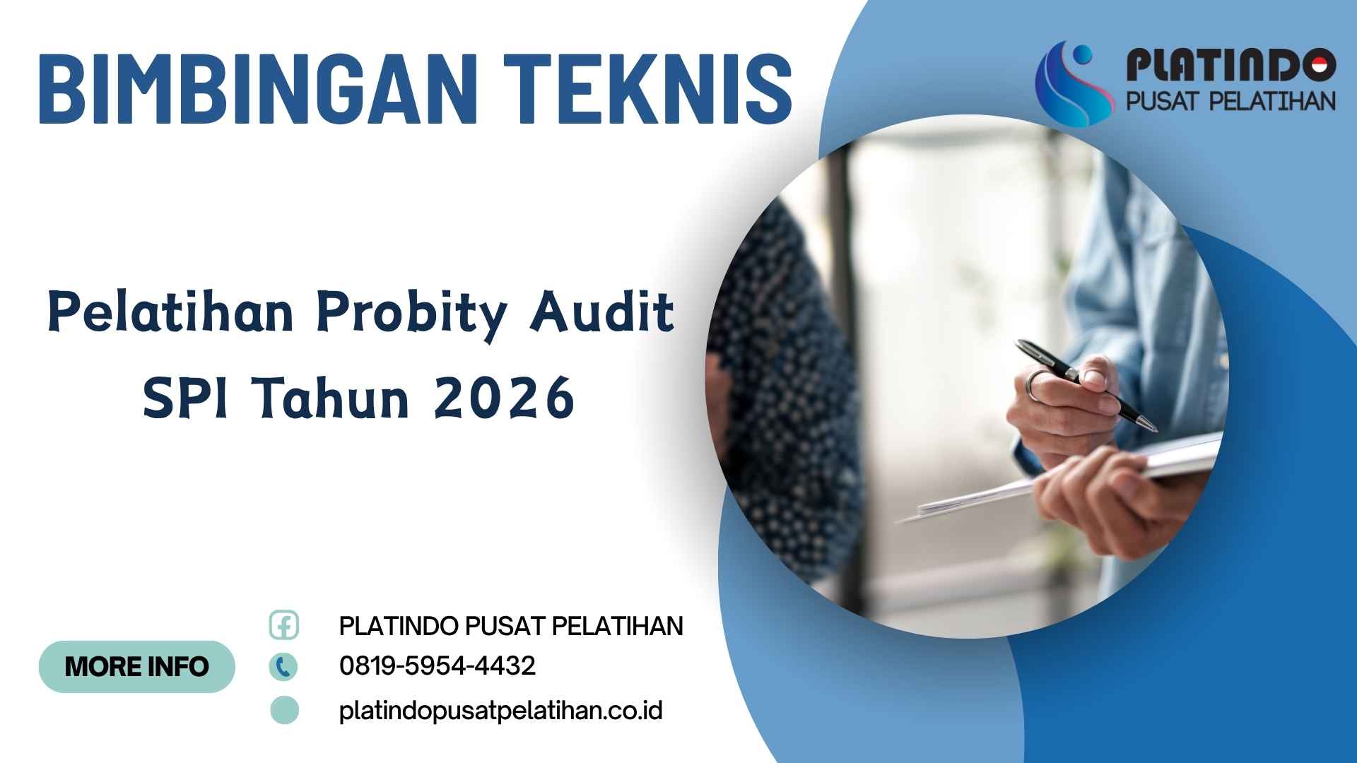 Bimtek Pelatihan Probity Audit SPI Tahun 2026 Regulasi Terbaru untuk Meningkatkan Integritas Pengawasan