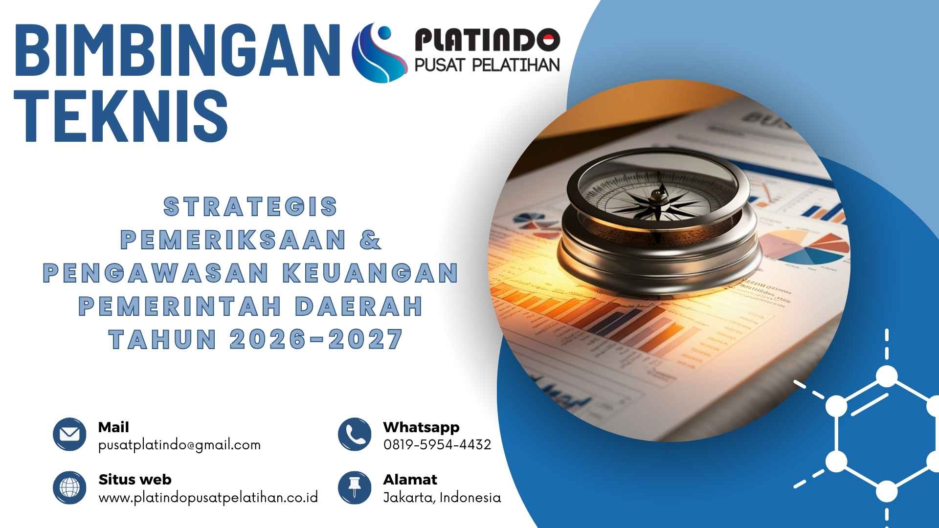 Bimtek Pelatihan Strategis Pemeriksaan dan Pengawasan Keuangan Pemerintah Daerah Tahun 2026 Regulasi Terbaru