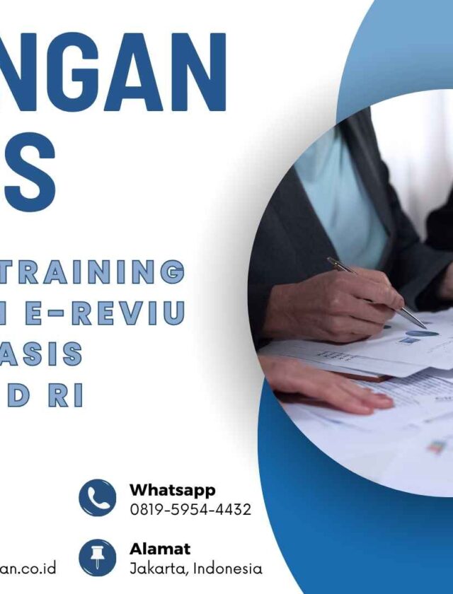 Bimtek Pelatihan In House Training e-Reviu Berbasis SIPD RI Tahun 2026 Regulasi Terbaru