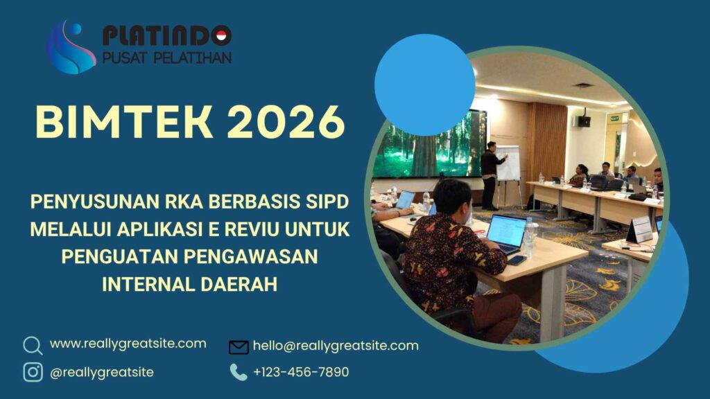 Bimtek Pelatihan Penyusunan RKA Berbasis SIPD melalui Aplikasi E-Reviu untuk Penguatan Pengawasan Internal Daerah Tahun 2026 Regulasi Terbaru