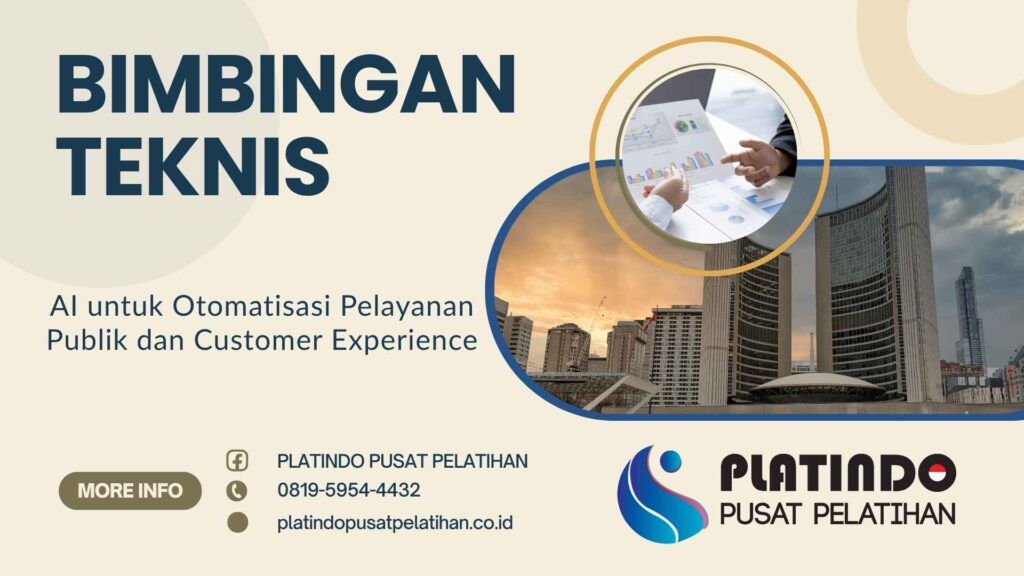Bimtek Pelatihan AI untuk Otomatisasi Pelayanan Publik dan Customer Experience Tahun 2026 Regulasi Terbaru