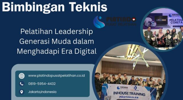 Bimtek Pelatihan Leadership Generasi Muda dalam Menghadapi Era Digital Tahun 2026 2027 Jadwal Terbaru