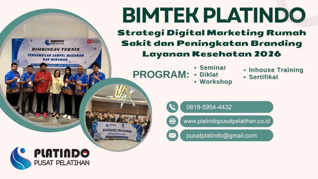 Bimtek Pelatihan Strategi Digital Marketing Rumah Sakit 2026 Regulasi Terbaru Jadwal Terlengkap