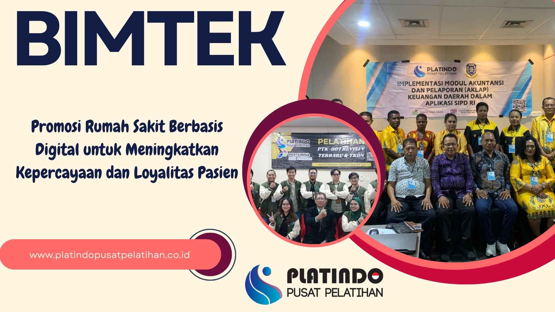 Bimtek Pelatihan Promosi Rumah Sakit Berbasis Digital untuk Meningkatkan Kepercayaan dan Loyalitas Pasien Tahun 2026