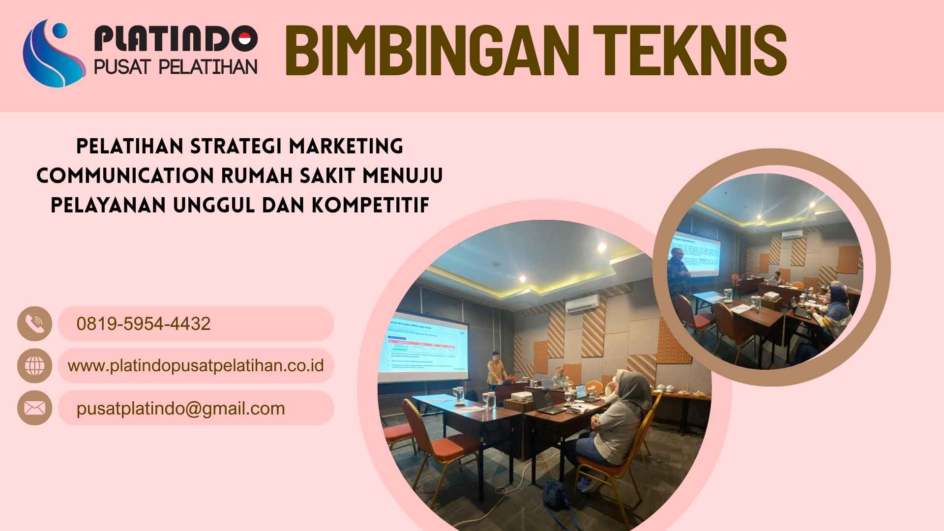 Bimtek Pelatihan Tahun 2026 Regulasi Terbaru Strategi Marketing Communication Rumah Sakit