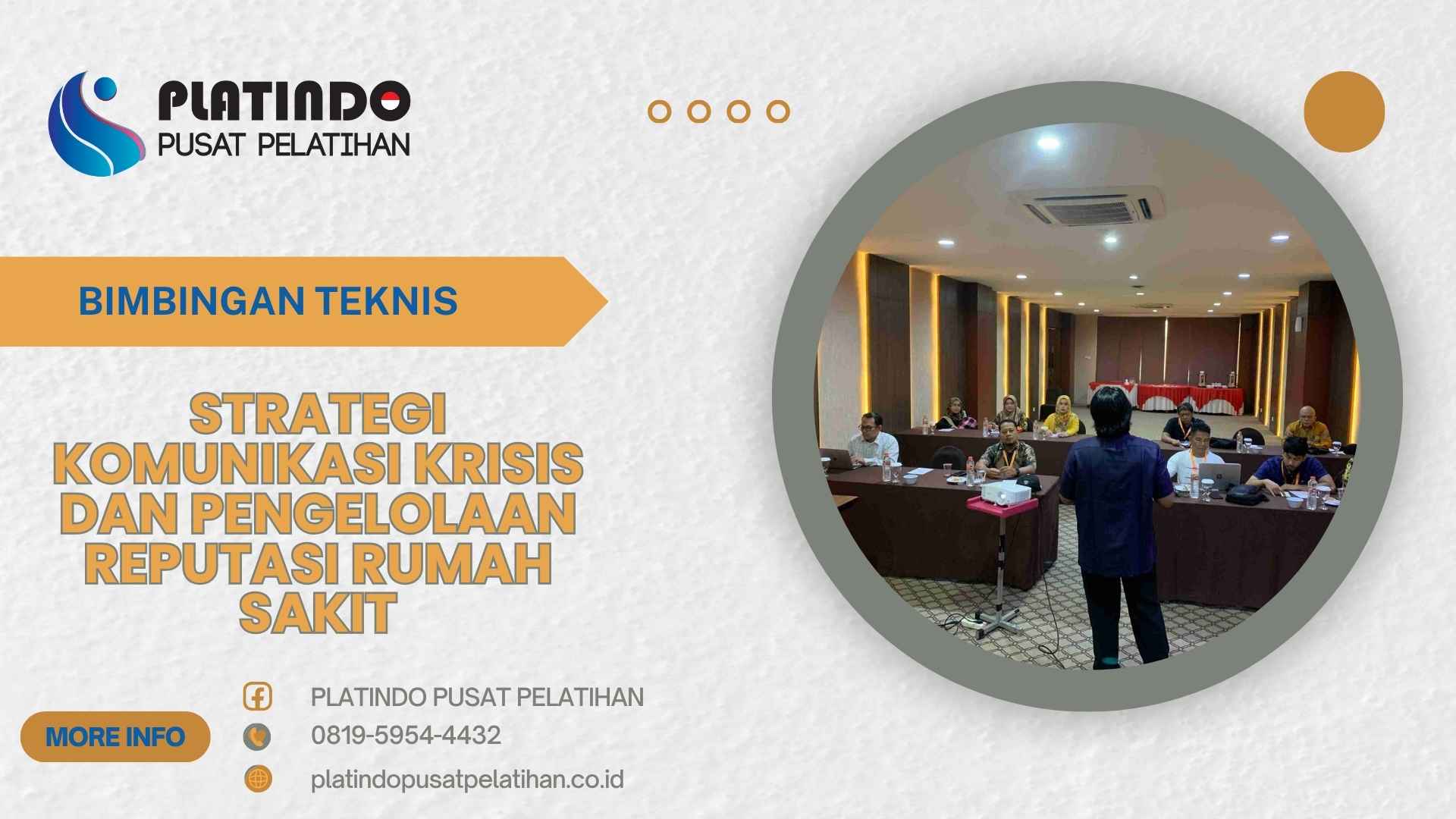 Bimtek Pelatihan Strategi Komunikasi Krisis Rumah Sakit 2026 Regulasi Terbaru