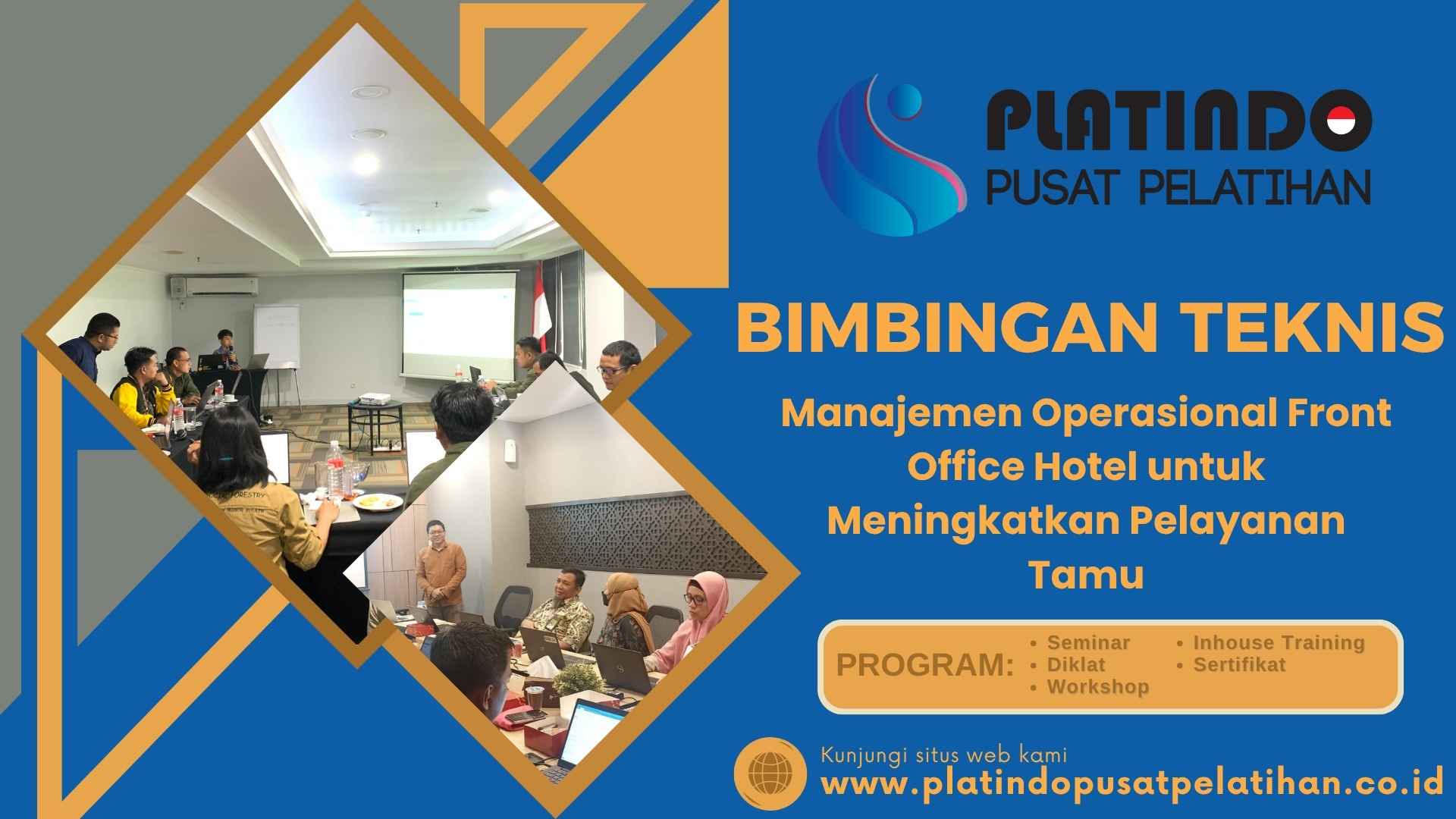 Bimtek Pelatihan Manajemen Operasional Front Office Hotel untuk Meningkatkan Pelayanan Tamu Tahun 2026 Terbaru