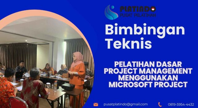 Bimtek Pelatihan Dasar Project Management Menggunakan Microsoft Project Tahun 2026 Regulasi Terbaru