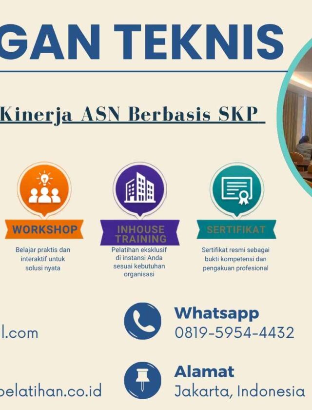 Bimtek Pelatihan Kinerja ASN Berbasis SKP Tahun 2026 Regulasi Terbaru Jadwal Terlengkap