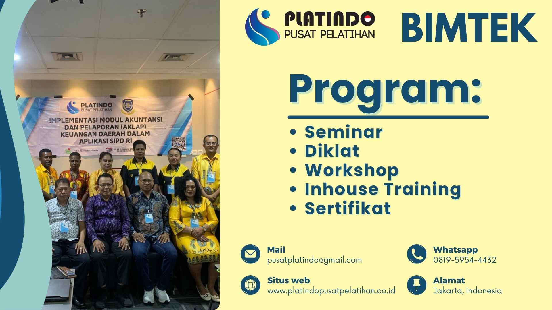 Bimbingan Teknis untuk Tata Kelola Pemerintah Daerah Terbaru 2026 Jadwal Terlengkap