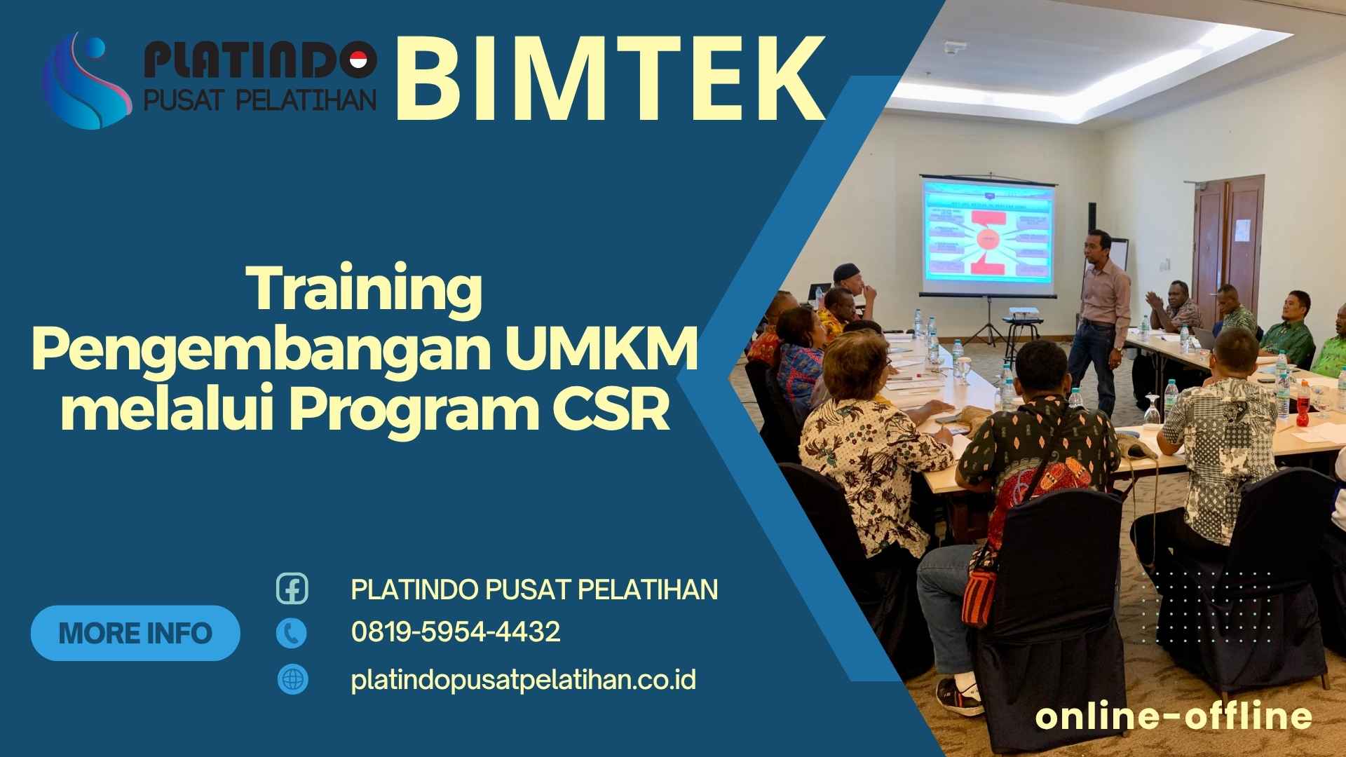 Training Pelatihan Pengembangan UMKM melalui Program CSR Jadwal Terlengkap Materi Terbaru