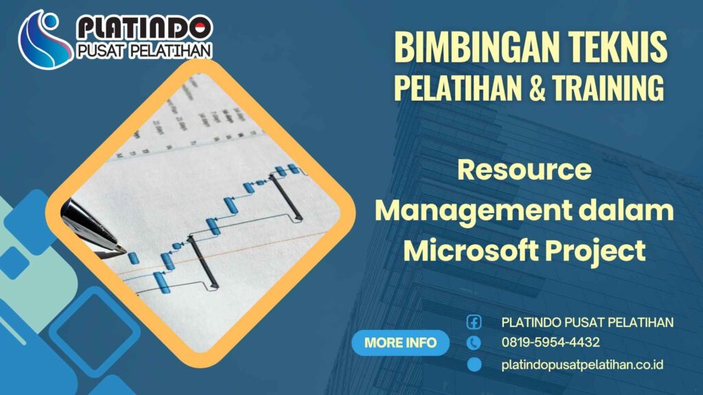 Bimtek Pelatihan Resource Management dalam Microsoft Project Tahun 2026 Regulasi Terbaru Bersertifikat Resmi