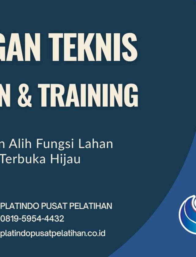 Bimtek Pelatihan Pengendalian Alih Fungsi Lahan Ruang Terbuka Hijau Sesuai Regulasi Tahun 2026 Materi Terbaru
