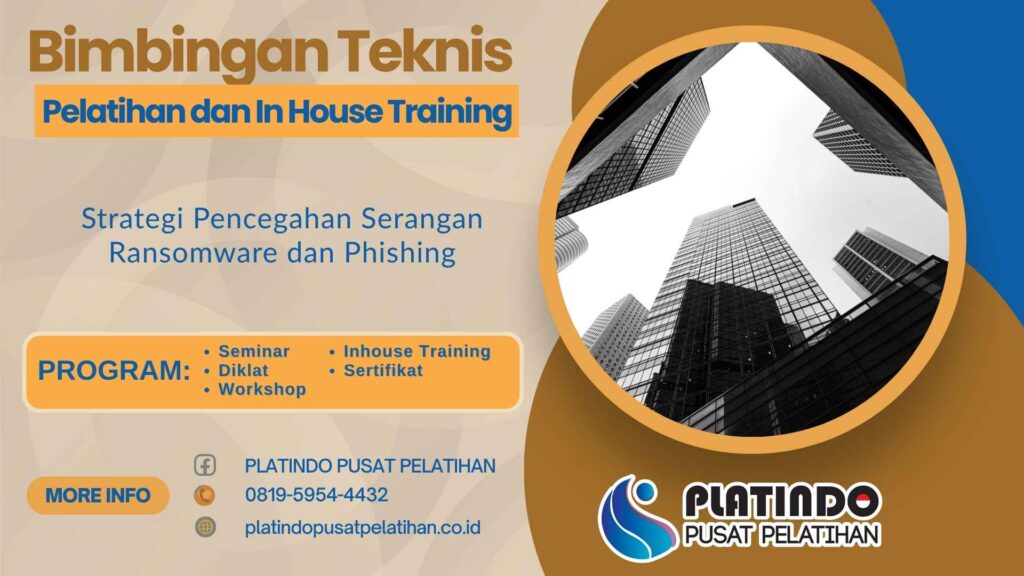Bimtek Pelatihan Strategi Pencegahan Serangan Ransomware dan Phishing Tahun 2026 Regulasi Terbaru