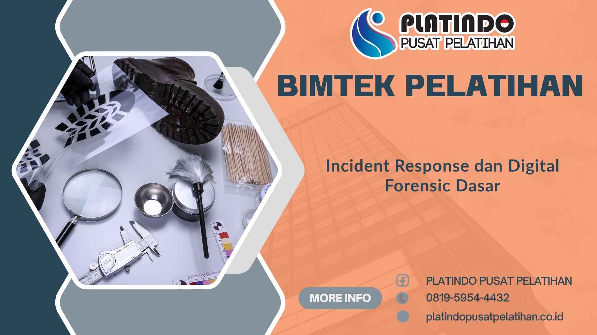 Bimtek Pelatihan Incident Response dan Digital Forensic Dasar Tahun 2026 Regulasi Terbaru