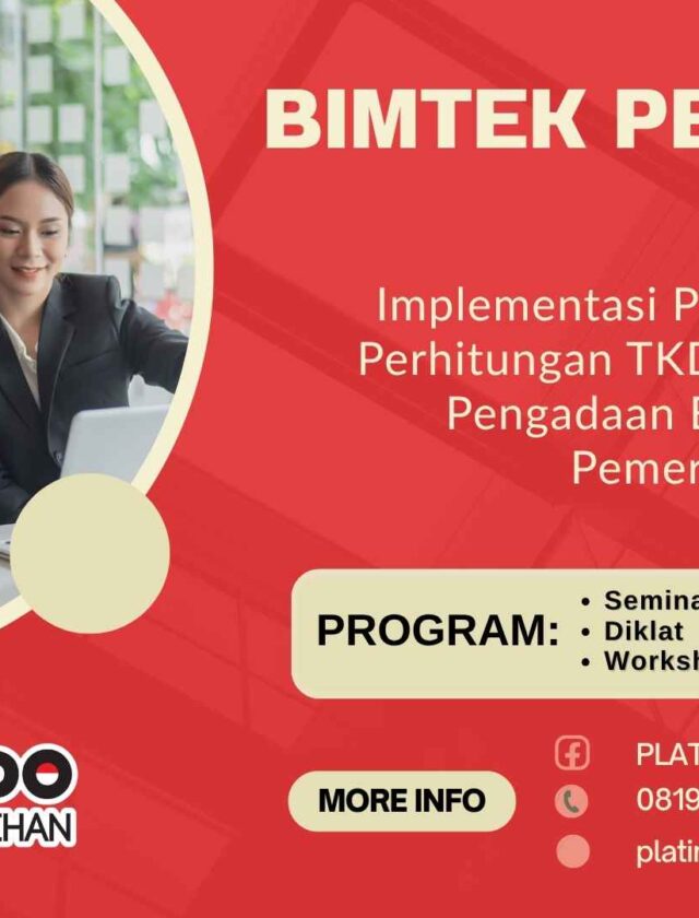 Bimtek Pelatihan Implementasi PDN TKDN dan Perhitungan TKDN pada Proses Pengadaan Barang Jasa Pemerintah Tahun 2026 Regulasi Terbaru