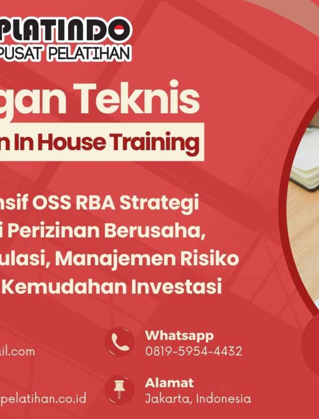 Bimtek Pelatihan Komprehensif OSS RBA Strategi Optimalisasi Perizinan Berusaha Tahun 2026 Materi Terbaru Bersama Narasumber Ahli