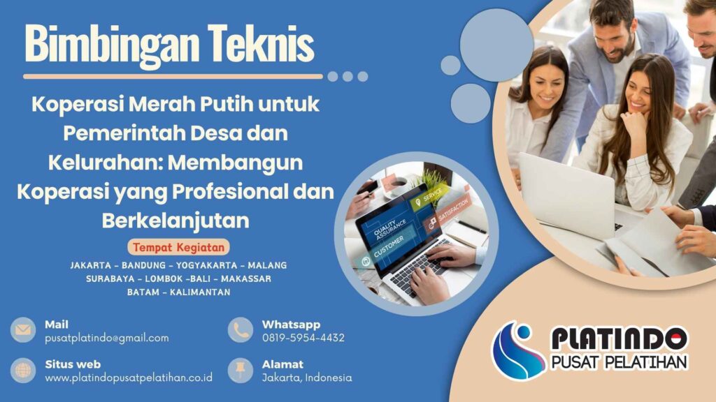 Jadwal Bimtek Pelatihan Koperasi Merah Putih Desa dan Kelurahan Tahun 2026 2027 Terbaru