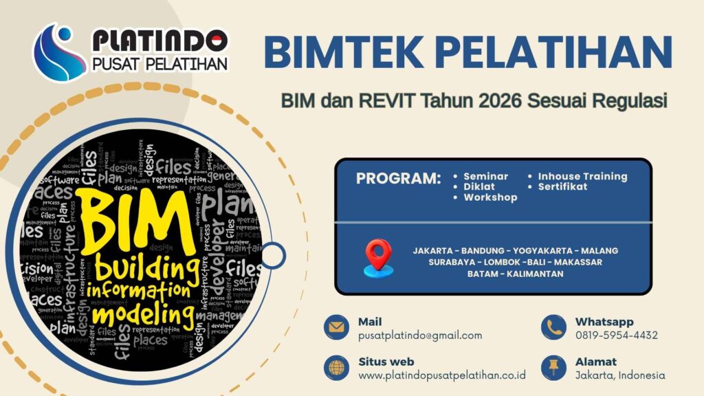 Bimtek Pelatihan BIM dan REVIT Tahun 2026 Sesuai Regulasi Terbaru Panduan Terlengkap