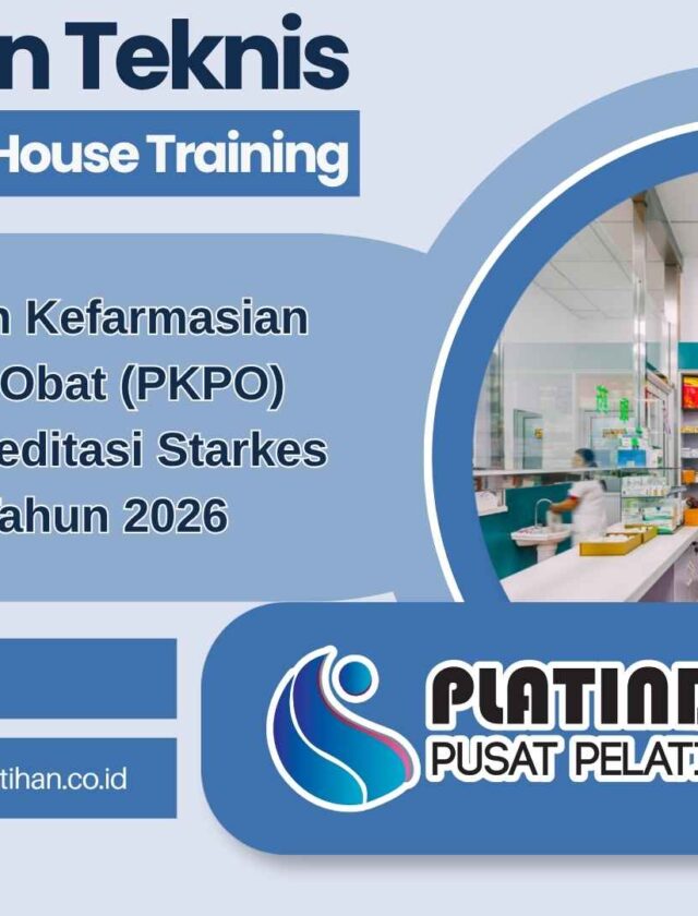 Training Pelayanan Kefarmasian dan Penggunaan Obat (PKPO) 2026 Sesuai Regulasi Terbaru