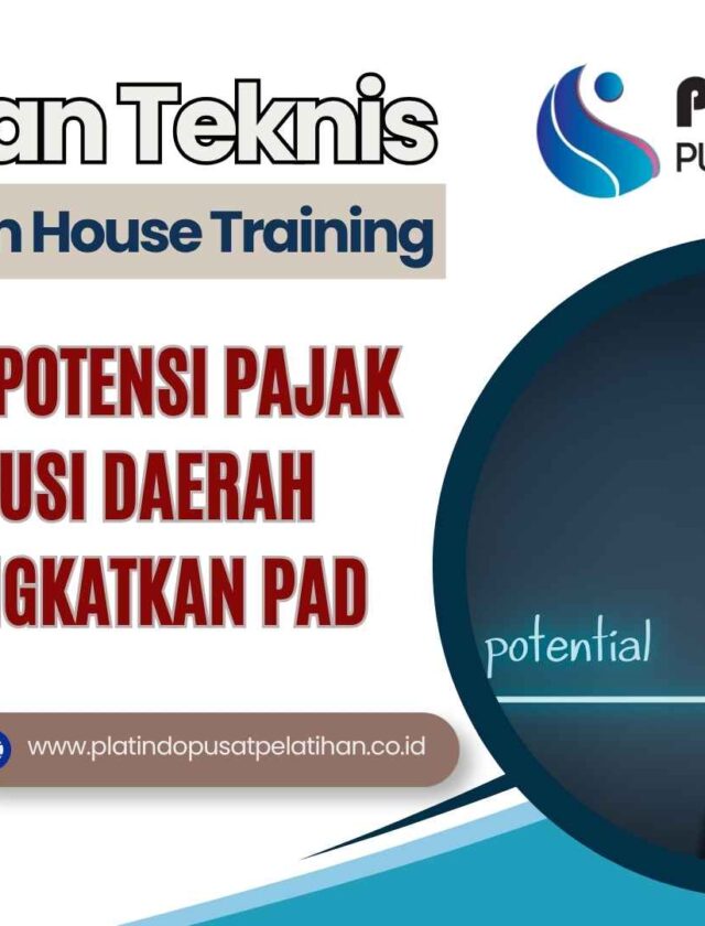 Jadwal Pelatihan Pengelolaan Potensi Pajak dan Retribusi Daerah 2026-2027