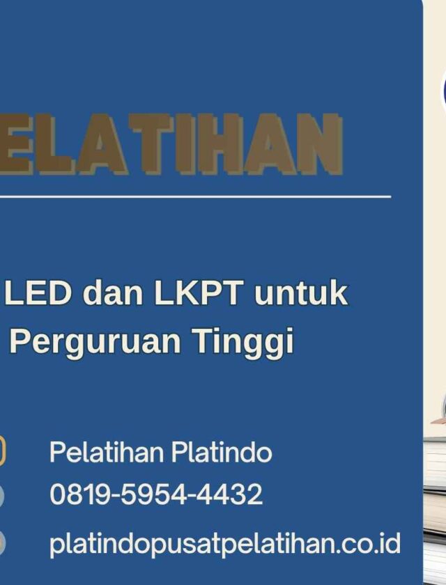 Bimtek Penyusunan LED dan LKPT untuk Akreditasi Perguruan Tinggi Profesional 2026-2027