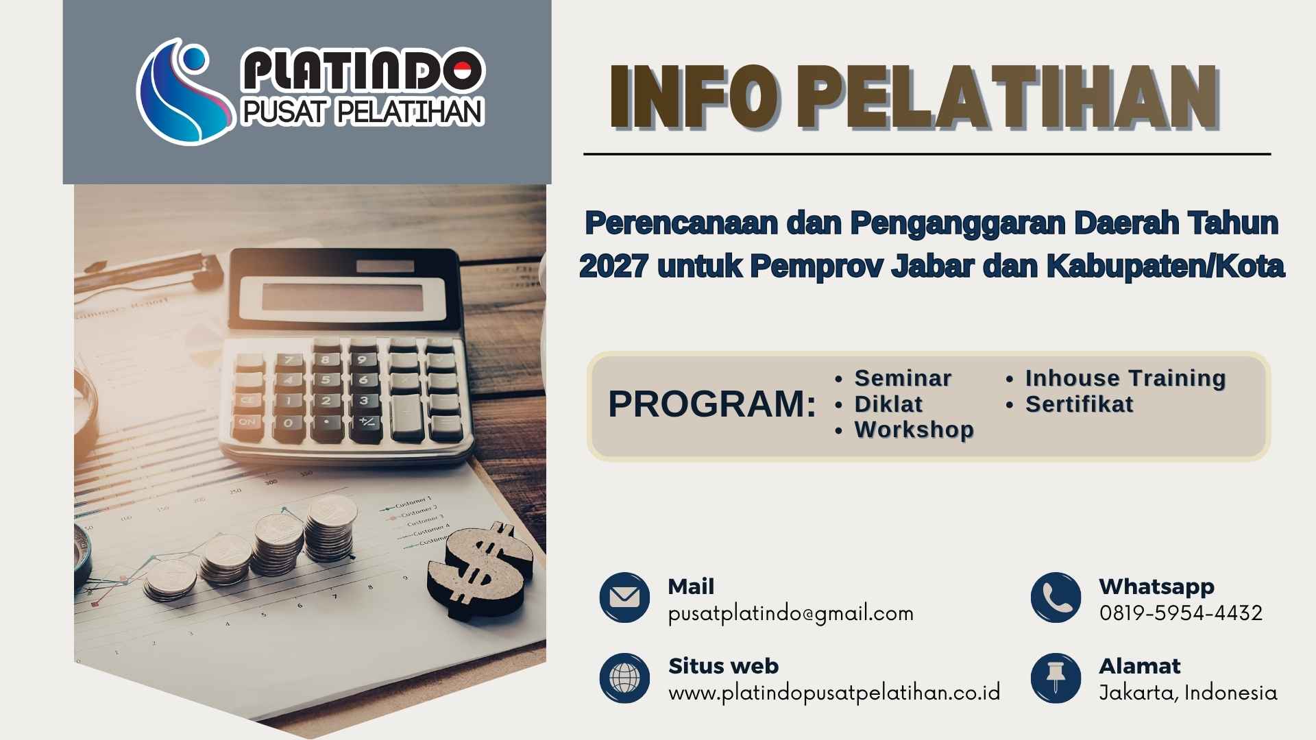 Bimtek Perencanaan dan Penganggaran Daerah 2027 Terbaru untuk Provinsi Jawa Barat