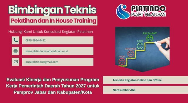 Pelatihan Evaluasi Kinerja dan Penyusunan Program Kerja Pemda 2027 Panduan Praktis