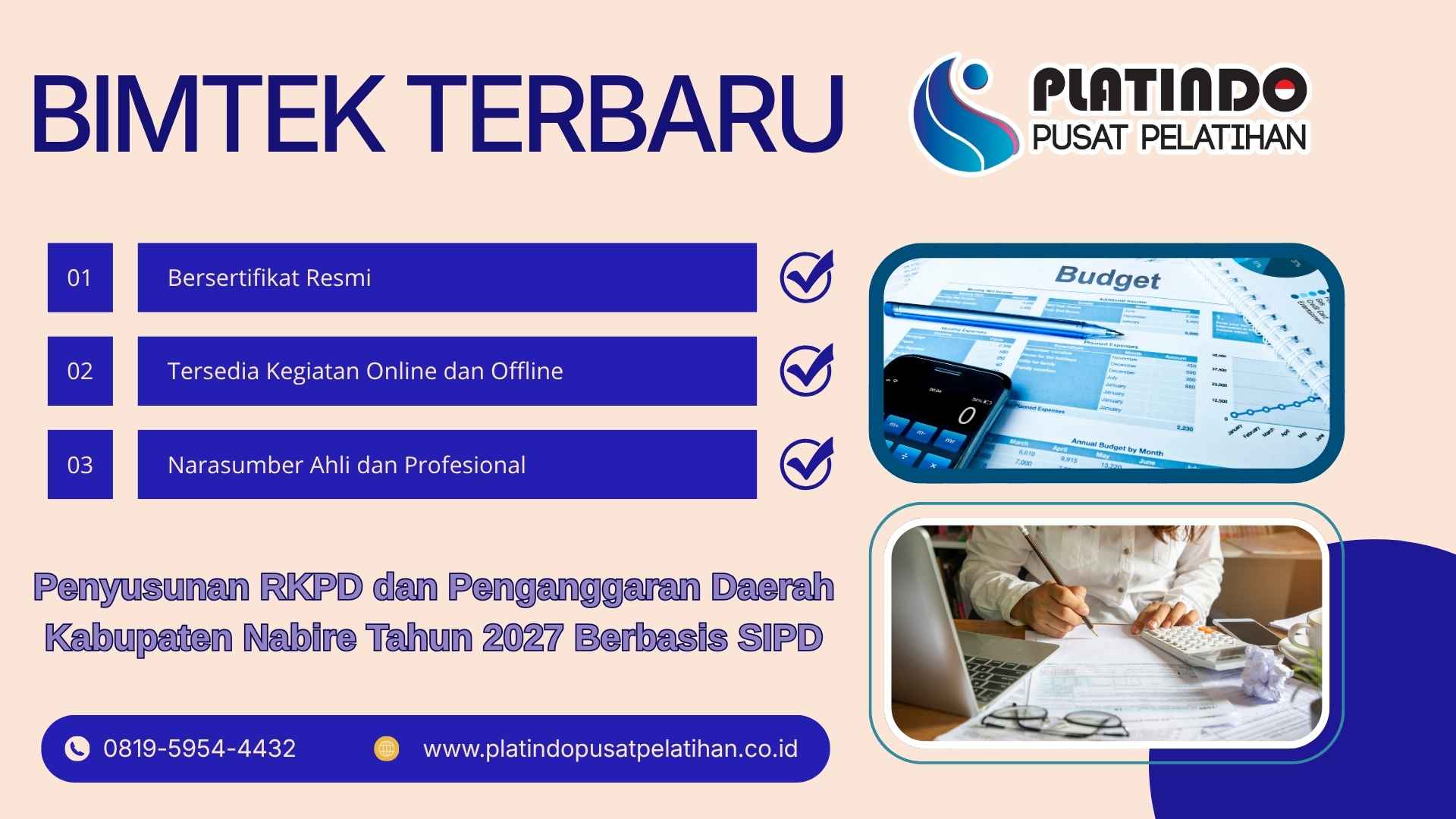 Bimtek Penyusunan RKPD dan Penganggaran Kabupaten Nabire 2026-2027 Terintegrasi