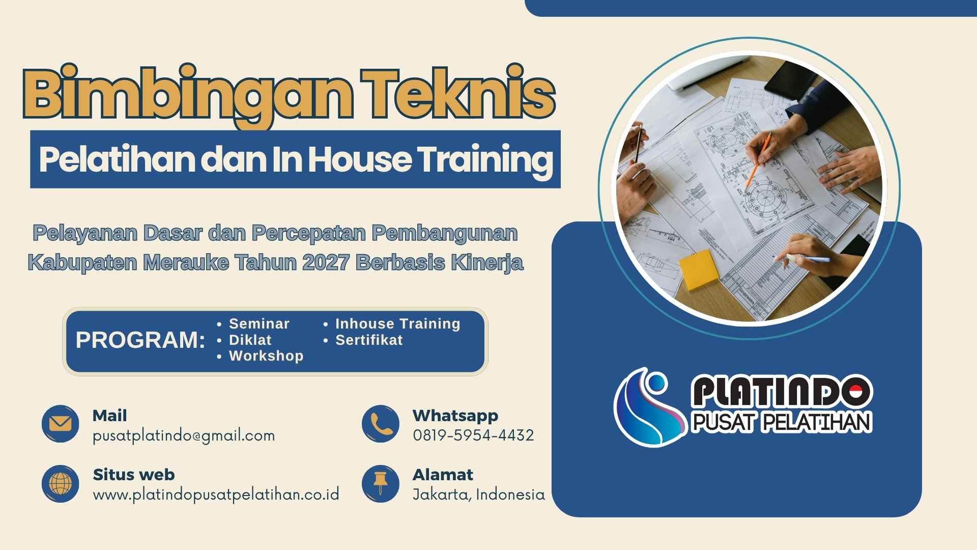 Training Pelayanan Dasar dan Percepatan Pembangunan Kabupaten Merauke Tahun 2026-2027 Berbasis Kinerja
