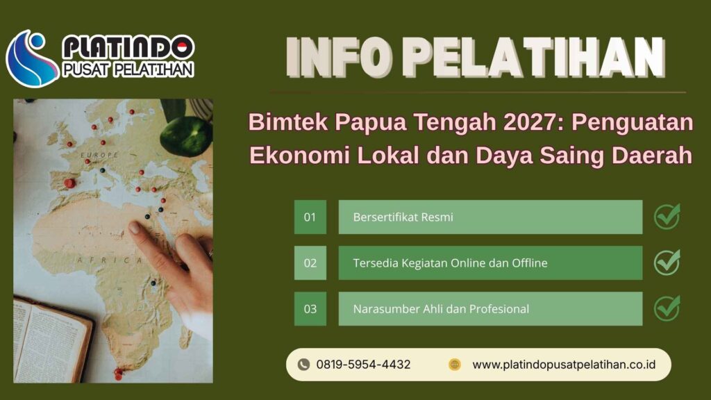 Bimtek Papua Tengah 2027 Strategi Unggul Penguatan Ekonomi Daerah