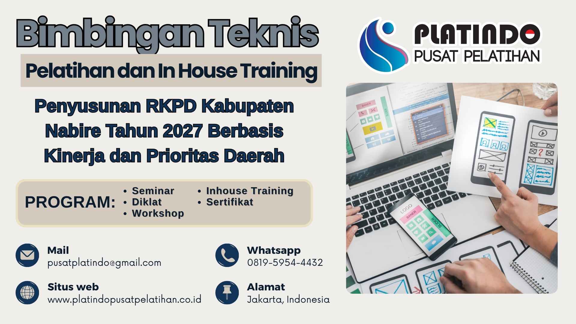 Bimtek RKPD Kabupaten Nabire 2027 Strategi Perencanaan Berbasis Kinerja Profesional