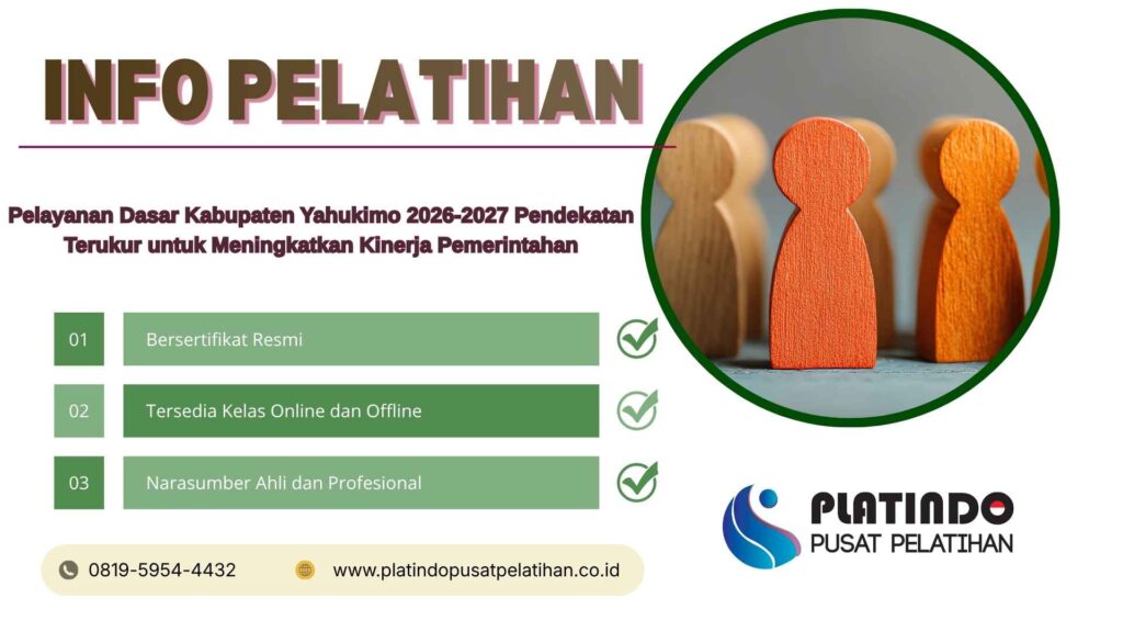 Pelatihan Pelayanan Dasar Yahukimo 2026–2027 Strategi Terukur dan Efektif