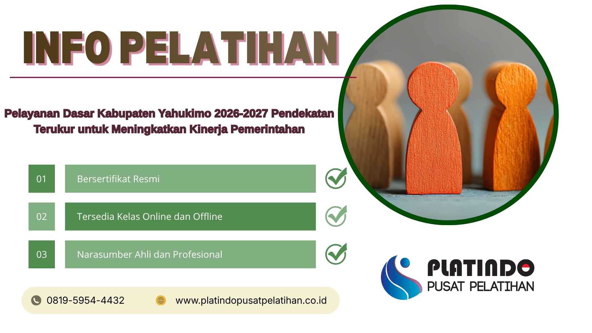 Pelatihan Pelayanan Dasar Yahukimo 2026–2027 Strategi Terukur dan Efektif