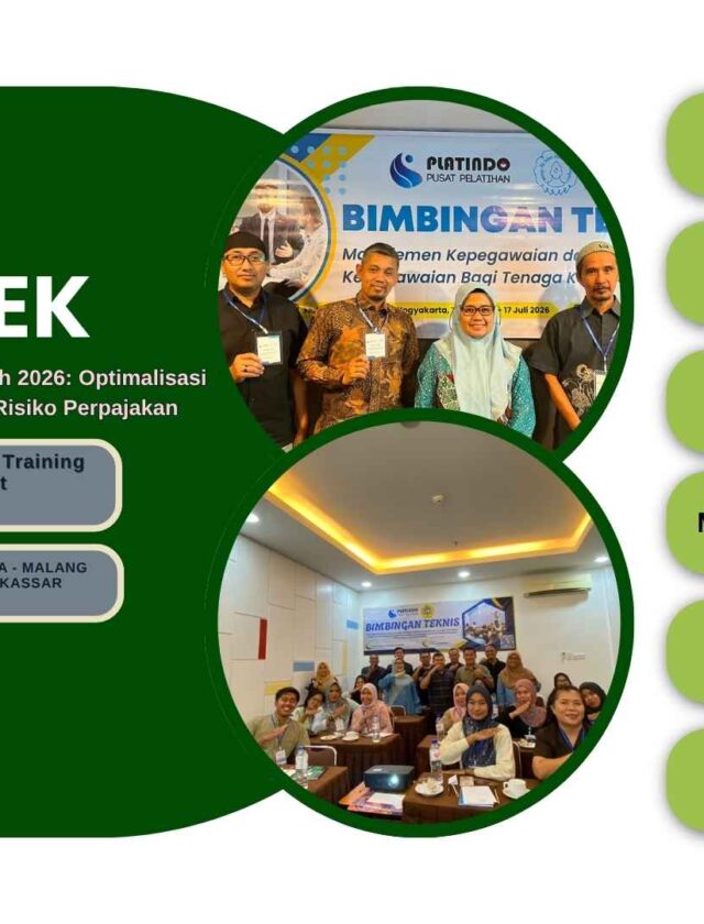Jadwal Bimtek Strategi Kepatuhan Pajak Pemerintah Daerah 2026 Optimalisasi Pengawasan dan Mitigasi Risiko Perpajakan