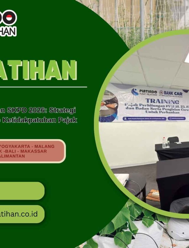Bimtek Pengendalian Internal Perpajakan SKPD 2026 Strategi Efektif untuk Mitigasi Risiko dan Penguatan Kepatuhan