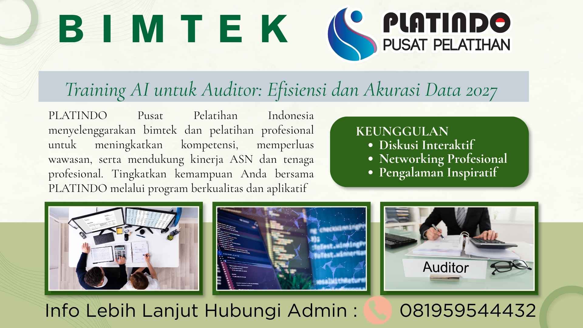 Jadwal Training AI untuk Auditor Tahun 2027 Strategi Cerdas Meningkatkan Efisiensi dan Akurasi Data